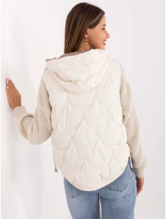 Kamizelka MBM KZ model 21217650 ecru - FPrice