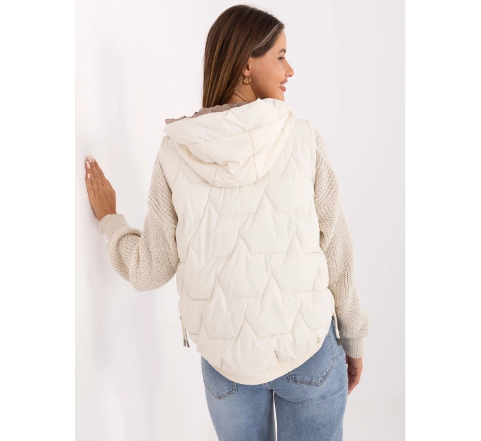 Kamizelka MBM KZ model 21217650 ecru - FPrice