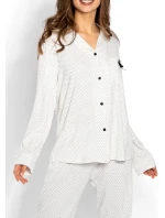 Pyžamo Beatrice Ecru - Momenti Per Me