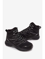 Pánské zateplené trekingové boty Lee Cooper – černé