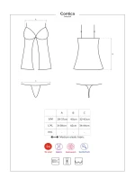 Sexy košilka Contica babydoll - Obsessive Sexy košilka Contica babydoll - Obsessive