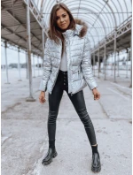 Dámská bunda NELLY silver FashionStreet TY2273