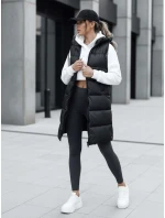 Dámská prošívaná vesta  černá Dstreet model 21970197 - FashionStreet