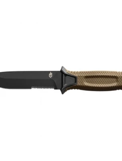 GERBER Strongarm Pevný vroubkovaný nůž pro přežití Coyote