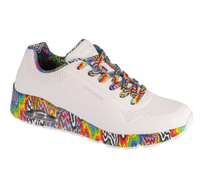 Skechers Uno - Stark Mini Drip 183518-WMLT White Skechers Uno - Stark Mini Drip 183518-WMLT White