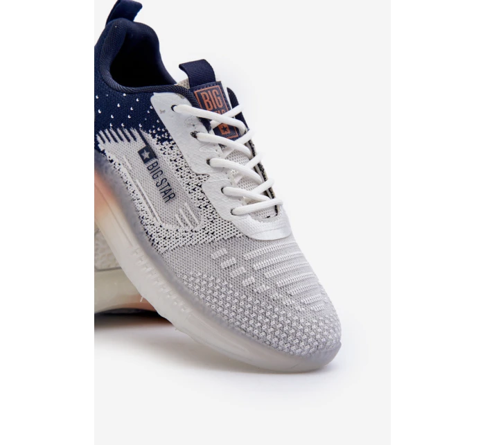 Pánské sportovní boty HI-POLY SYSTEM Big Star NN174474 tmavě modré