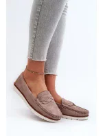 Dámské eko semišové tmavě béžová model 20451645 - Kesi