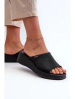Dámské pantofle na klínku ZAXY Černá Dámské pantofle na klínku ZAXY Černá