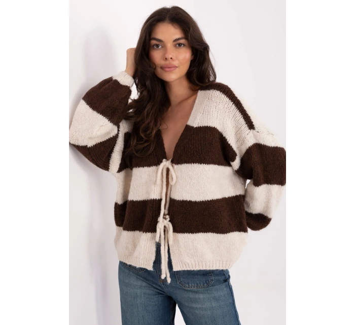 Svetr na zapínání model 217978 Rue Paris Svetr na zapínání model 217978 Rue Paris