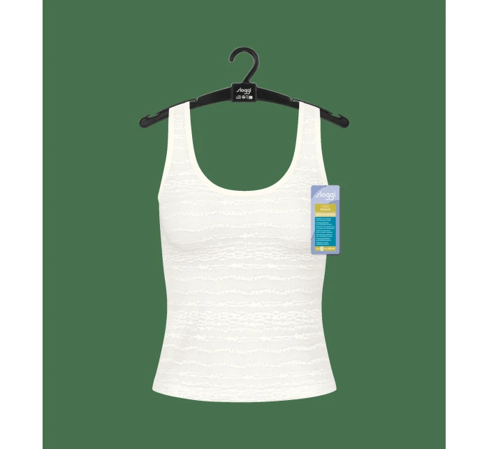 sloggi FREE Evolve Tank Top Lace - WHITE - SLOGGI WHITE - SLOGGI