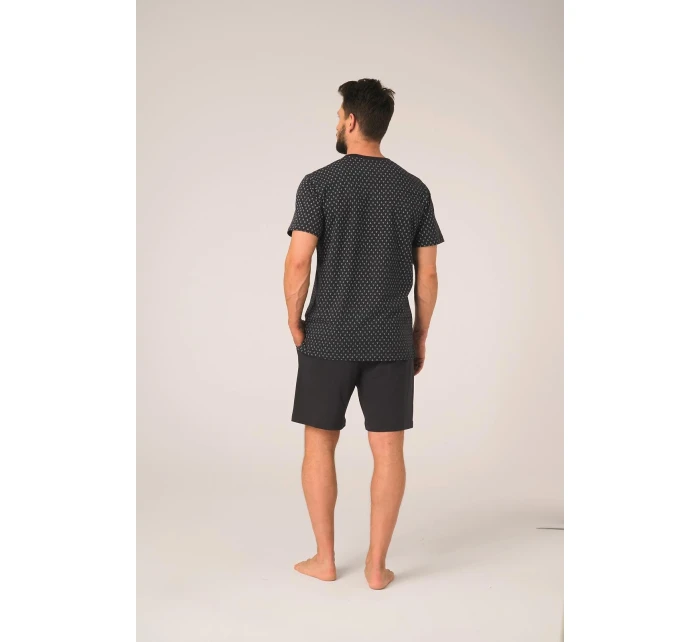 Pánské pyžamo Key MNS 936 B26 cr/r 3XL-4XL