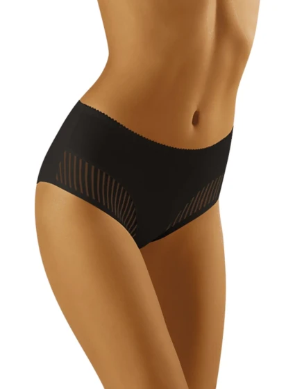 Dámské kalhotky model 18796010 black WOLBAR - Wol-Bar