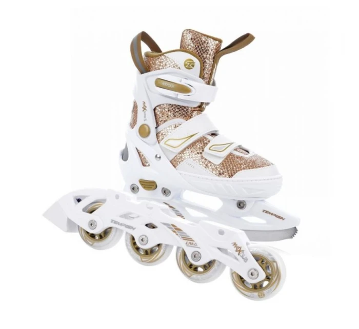 Brusle, nastavitelné brusle Tempish Enbo Duo Girl Gold Jr 13000008259