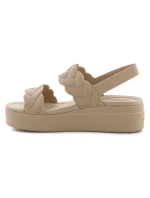 Sandály Crocs Brooklyn Woven Low Wedge W 209977-212