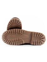 Arch pánské boty model 21420763 boty elegantní přírodní kůže hnědá - Wrangler