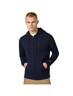 Pánská mikina Champion s kapucí na zip tmavě modrá 220786 BS501 pánské