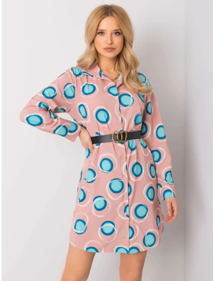 Šaty DHJ SK 12765.11 světle růžová