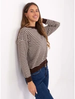Jumper IT SW 93190.15 hnědý Jumper IT SW 93190.15 hnědý