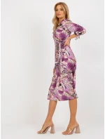 Sukienka LK SK  fioletowy model 21110906 - FPrice