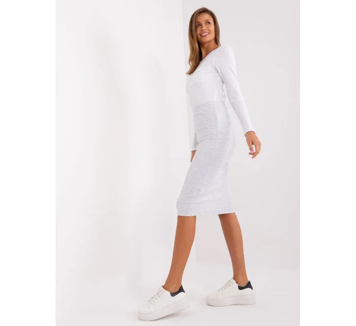 RV sukně SD 9186.39P světle šedá