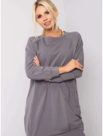 Šaty RV TU 5184.93P tmavě šedá