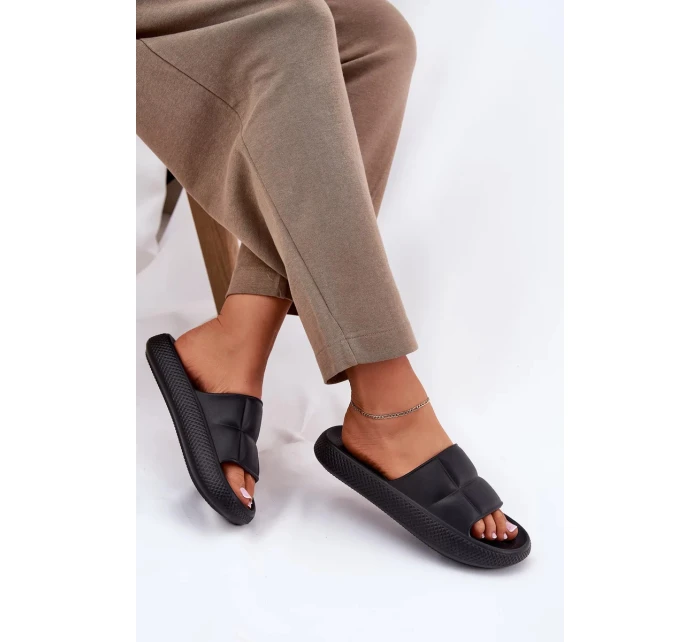 Dámské pěnové pantofle LEE MAYA SLIDER WOMEN LOW – černé