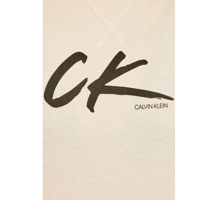 Plážový top KW0KW01006-YCD bílá - Calvin Klein
