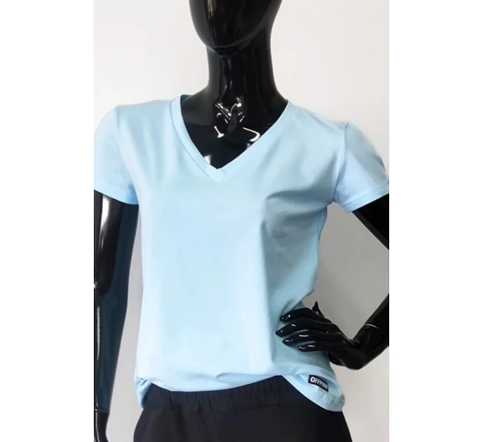 Dámské tričko Serek s krátkým rukávem hnědé - Off Pink