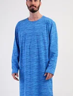 Pánská noční košile s dlouhým rukávem Sebastian