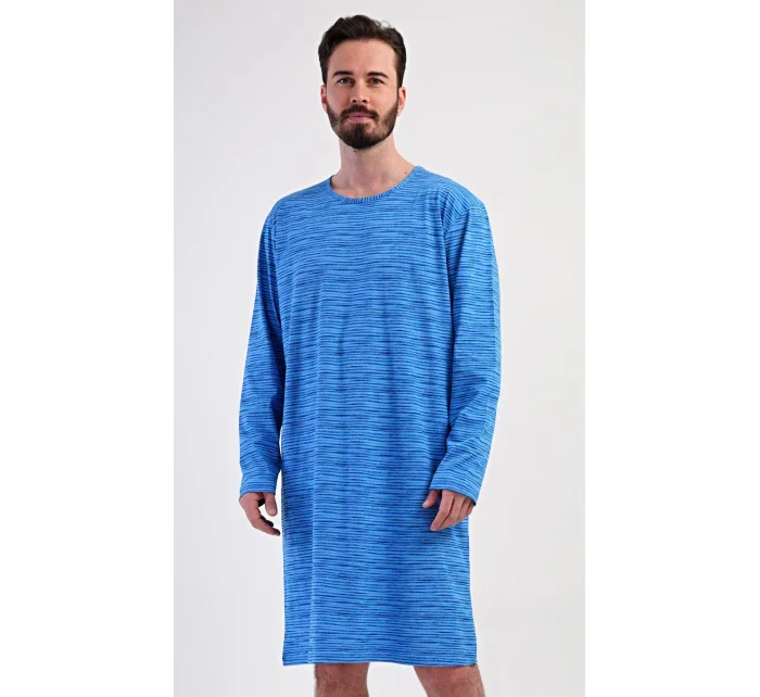 Pánská noční košile s dlouhým rukávem Sebastian Pánská noční košile s dlouhým rukávem Sebastian