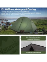 Turistický stan zelená model 21491179 - Naturehike Turistický stan zelená model 21491179 - Naturehike