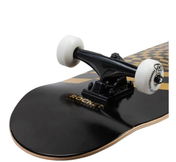 Rocket Vortex Foil Gold 8" skateboard RKT-COM-1553