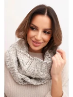 model 21859493 Dámská čepice s kapucí zelená neonová - K-Fashion