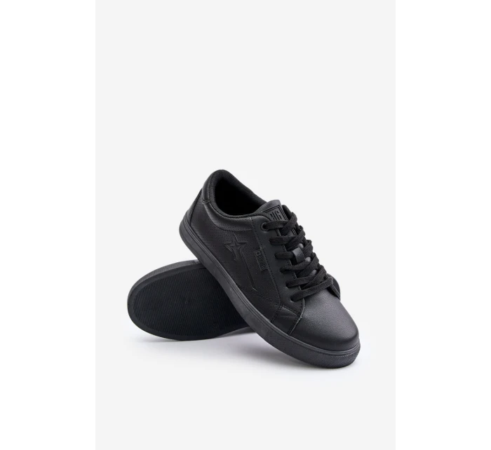 Pánské Tenisky Z Eko Kůže Big Star OO174021 Hi-Poly System Černé Pánské Tenisky Z Eko Kůže Big Star OO174021 Hi-Poly System Černé