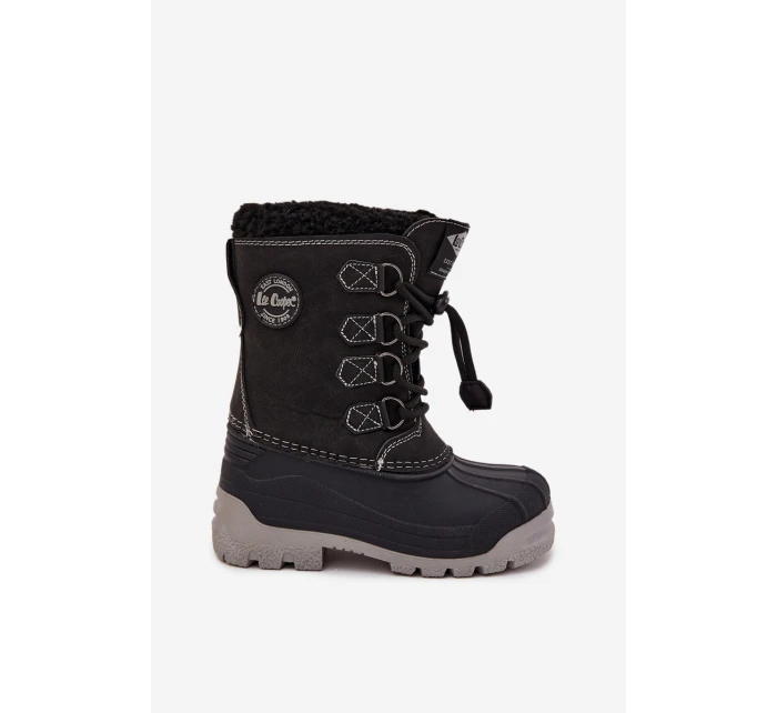 Dětské zimní boty Chlapci Lee Cooper LCJ-25-44-3943K Černé