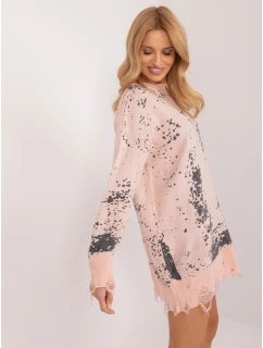 BA SW 14106 Svetr.94 světle růžová