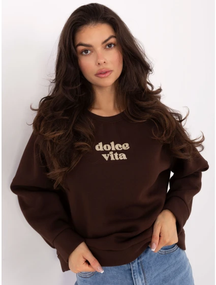 Bluza MJ BL model 21734306 ciemny brązowy - FPrice