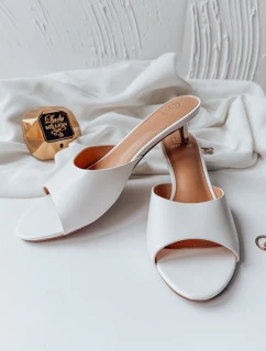 DORIMI dámské žabky bílé FashionStreet ZY0975