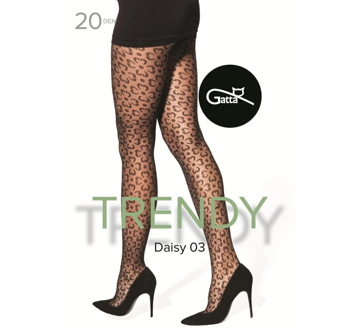Punčocháče Gatta Trendy Daisy wz.03 20 den 2-4