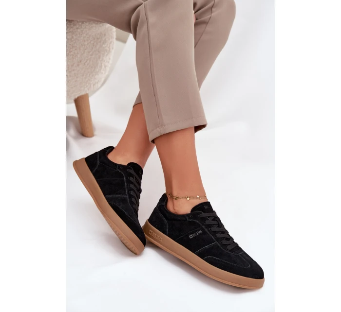 Dámské Semišové Tenisky Big Star model 21705765 HIPOLY SYSTEM Černé - Big Star Shoes Dámské Semišové Tenisky Big Star model 21705765 HIPOLY SYSTEM Černé - Big Star Shoes