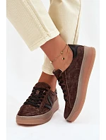 Dámské tenisky Vinceza 79597 na platformě hnědé Dámské tenisky Vinceza 79597 na platformě hnědé