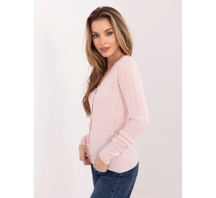 Jumper D90186AK90993A světle růžový Jumper D90186AK90993A světle růžový