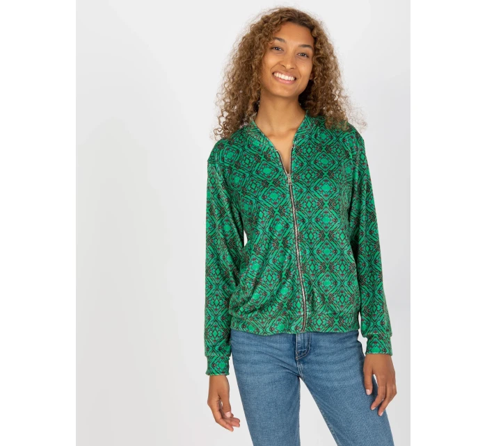 Mikina RV BL 8185.86 zelená