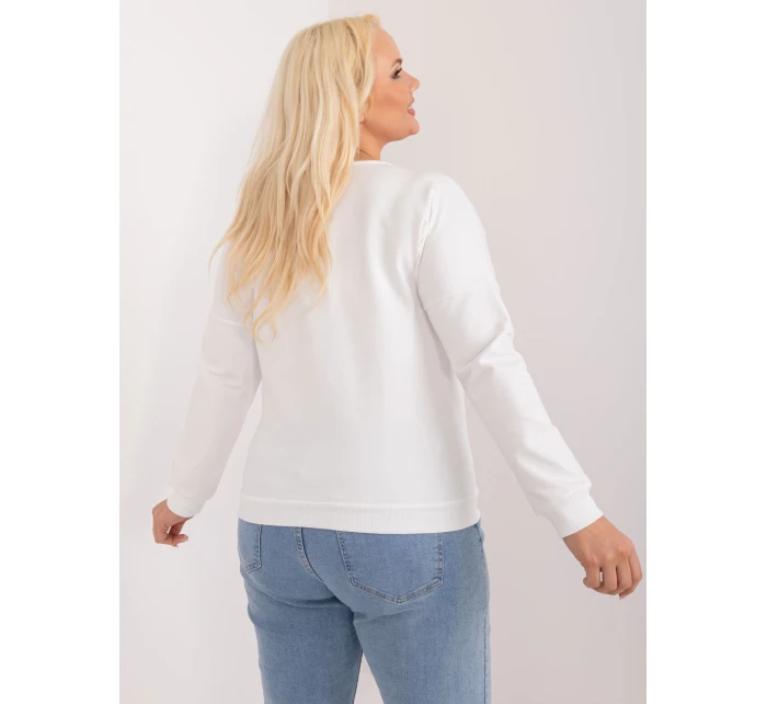 Bluzka RV BZ model 21271976 ecru - FPrice Bluzka RV BZ model 21271976 ecru - FPrice