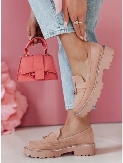 Dámské mokasíny LOAFELIA pink FashionStreet ZY0601