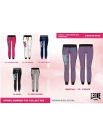 Dámské dlouhé kalhoty LEONE LW1015/S16 šedé "M"