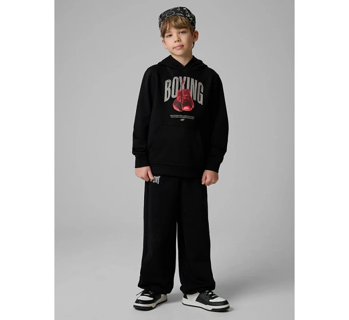 Chlapecká mikina s kapucí 4F 4FJRSS26TSWSM2904-20S Chlapecká mikina s kapucí 4F 4FJRSS26TSWSM2904-20S