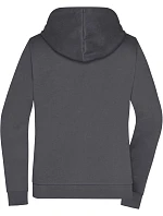 JN 755 Dámská mikina s kapucí model 22489398 graphite - Daiber JN 755 Dámská mikina s kapucí model 22489398 graphite - Daiber