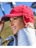 6 panelová kšiltovka s ochranou uší red model 22542246 - Atlantis Headwear 6 panelová kšiltovka s ochranou uší red model 22542246 - Atlantis Headwear