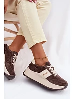 Dámské tenisky na platformě z přírodní semiše čokoládové Rosinae Dámské tenisky na platformě z přírodní semiše čokoládové Rosinae